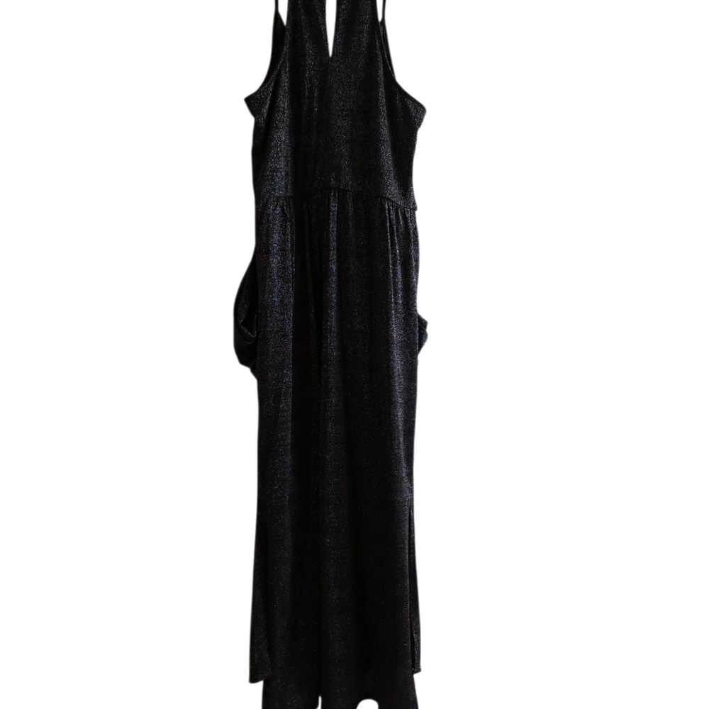 Bcbgeneration Shimmering Black Backless Dress - image 2